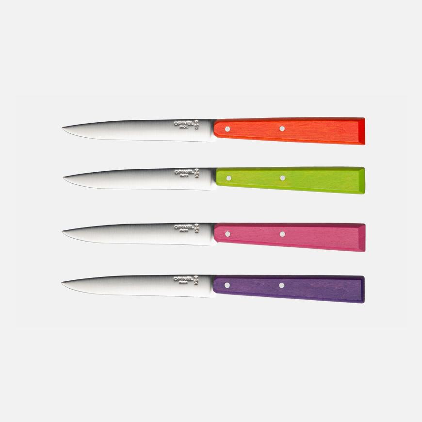 Opinel Coffret De 4 Couteaux De Table N°125 Bon Appétit Pop