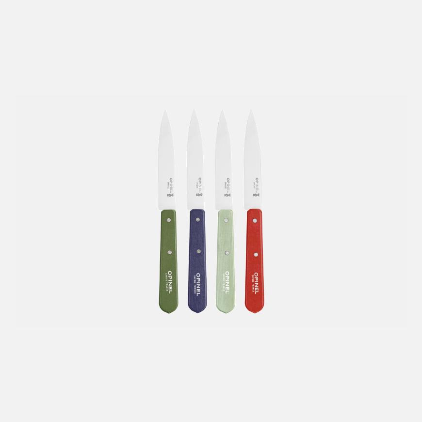 Opinel Coffret De 4 Couteaux N°112 Couleurs Paysage