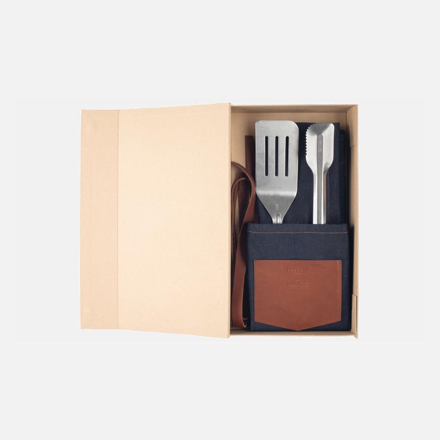 Opinel Coffret Partage - Set Barbecue Opinel X Atelier TUFFERY