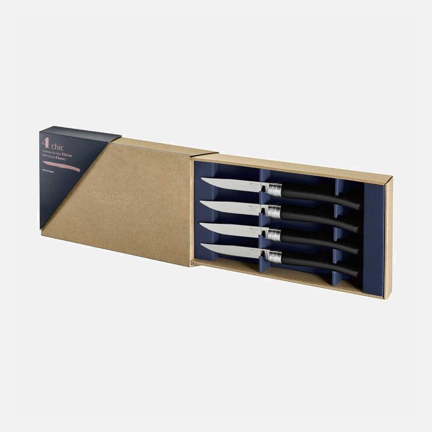 Opinel Coffret Table Chic Ebène