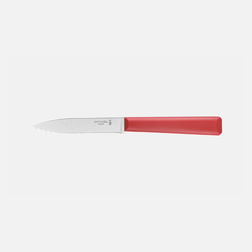 opinel Couteau Cranté N°313 Essentiels + Rouge
