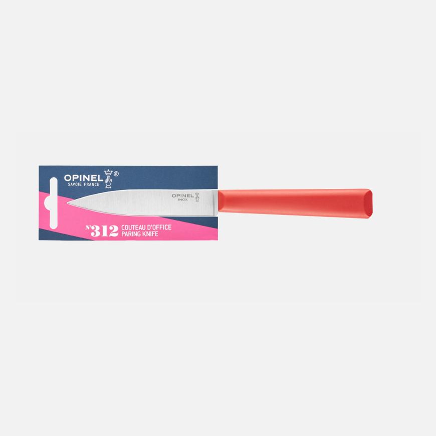 Opinel Couteau Office N°312 Essentiels + Rouge