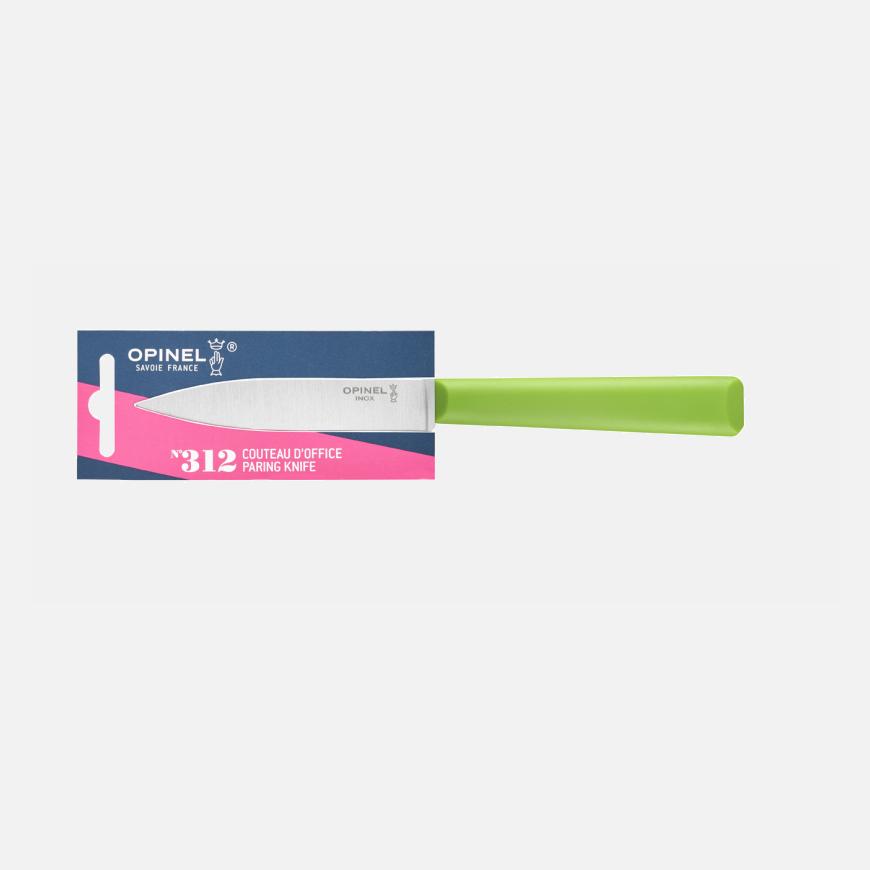 Opinel Couteau Office N°312 Essentiels + Vert