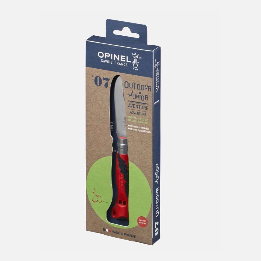 Opinel N°07 Outdoor Junior Rouge