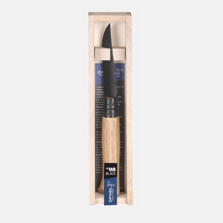 Opinel N°08 Chêne Black