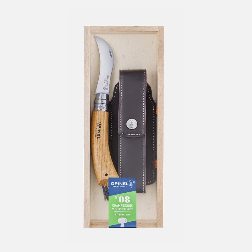 opinel Plumier N°08 Champignon + Gaine