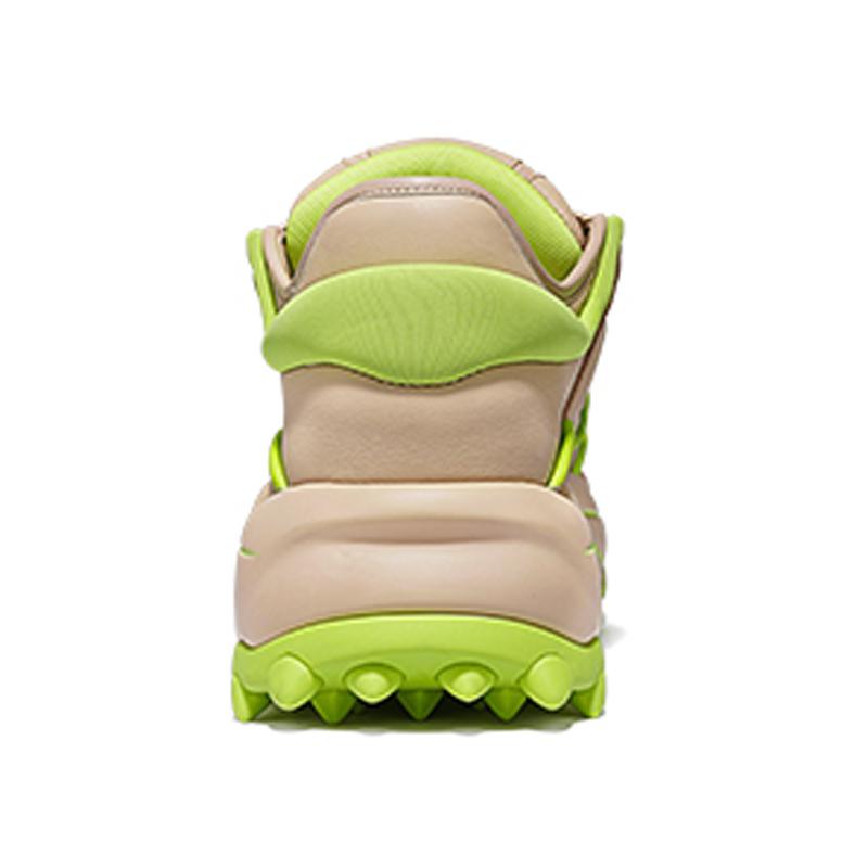 Opp France Apricot Colored Dad Shoes Versatile Height Increasing Thick Soled Unisex Casual Bread Shoes