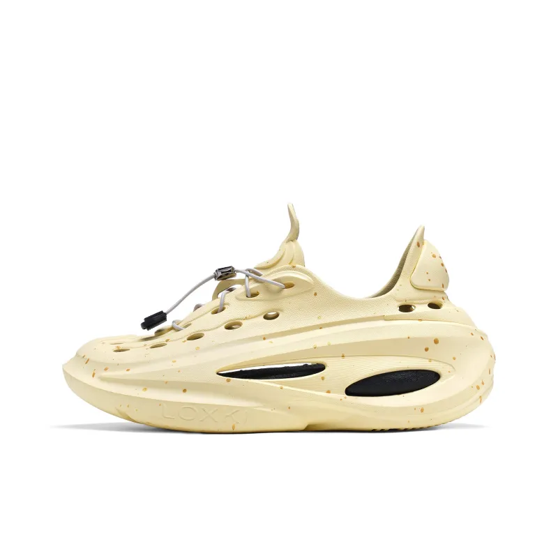 opp france apricot hole shoes unisex thick-soled sandals breathable beach shoes