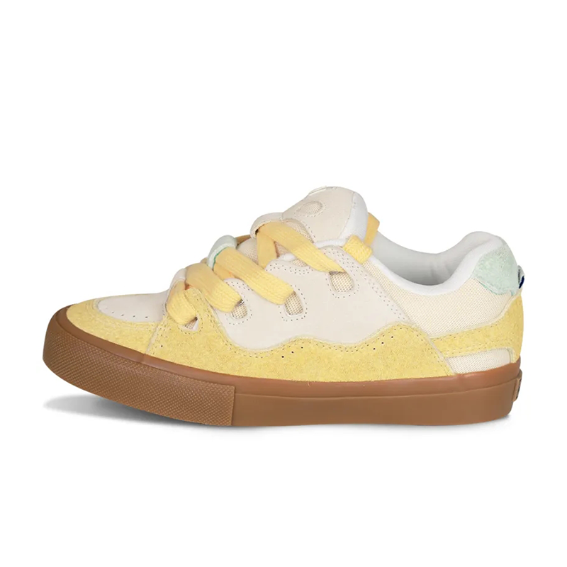 opp france Beige lace up fashionable and comfortable unisex casual shoes