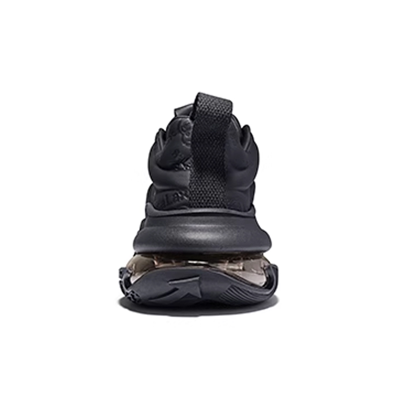 Opp France Black Air Cushion Running Shoes Trendy Men’s Thick-soled Casual Sports Shoes