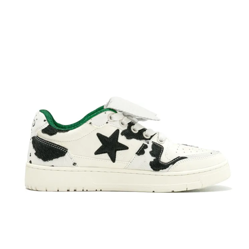 Opp France Black And White Lace-up Low-top Unisex Casual Shoes