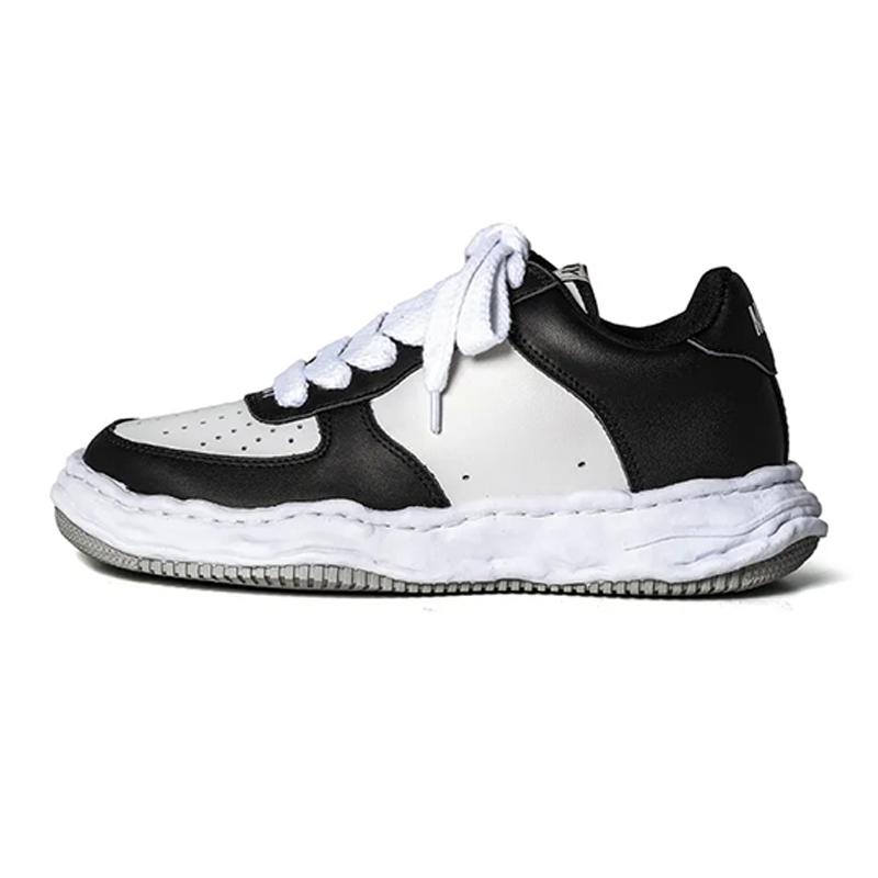 Opp France Black And White Retro Thick-soled Dad Shoes Men’s Casual Shoes