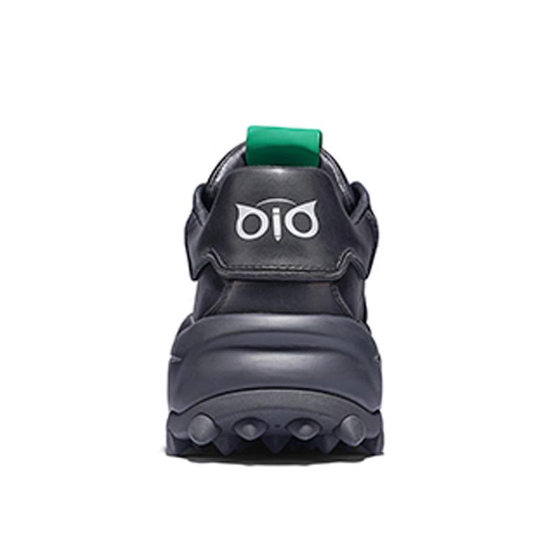 Opp France Black Dad Shoes Unisex Versatile Height Increasing Non Slip Casual Bread Shoes