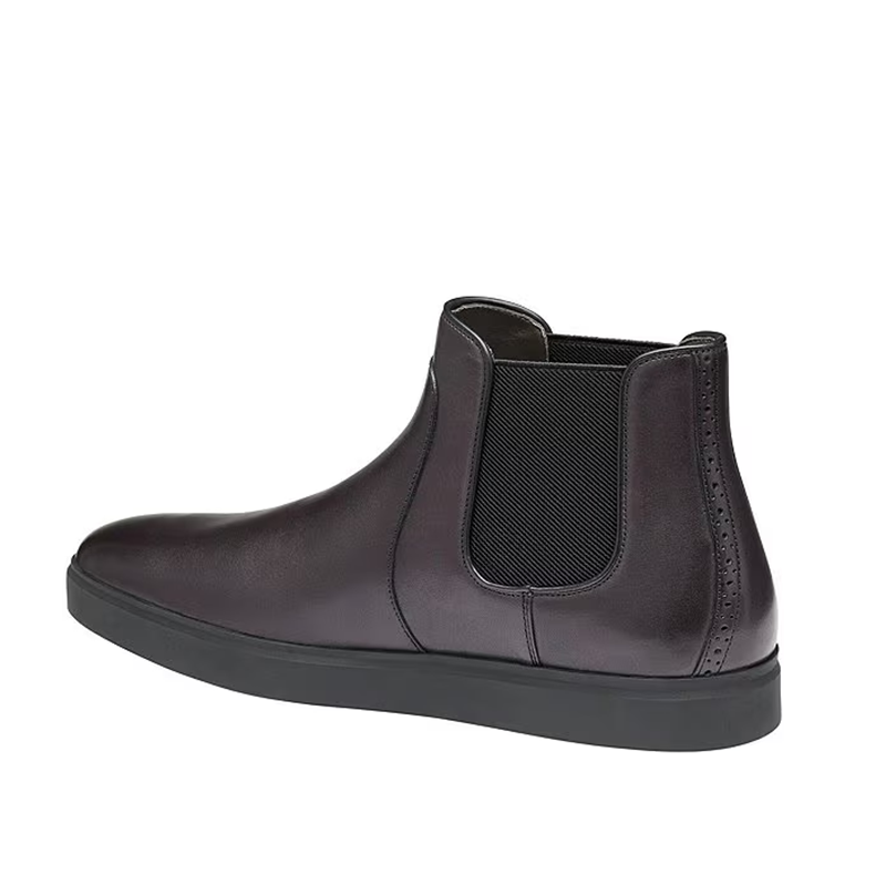 Opp France Black High Top Thick Sole Casual Martin Boots Men’s Boots