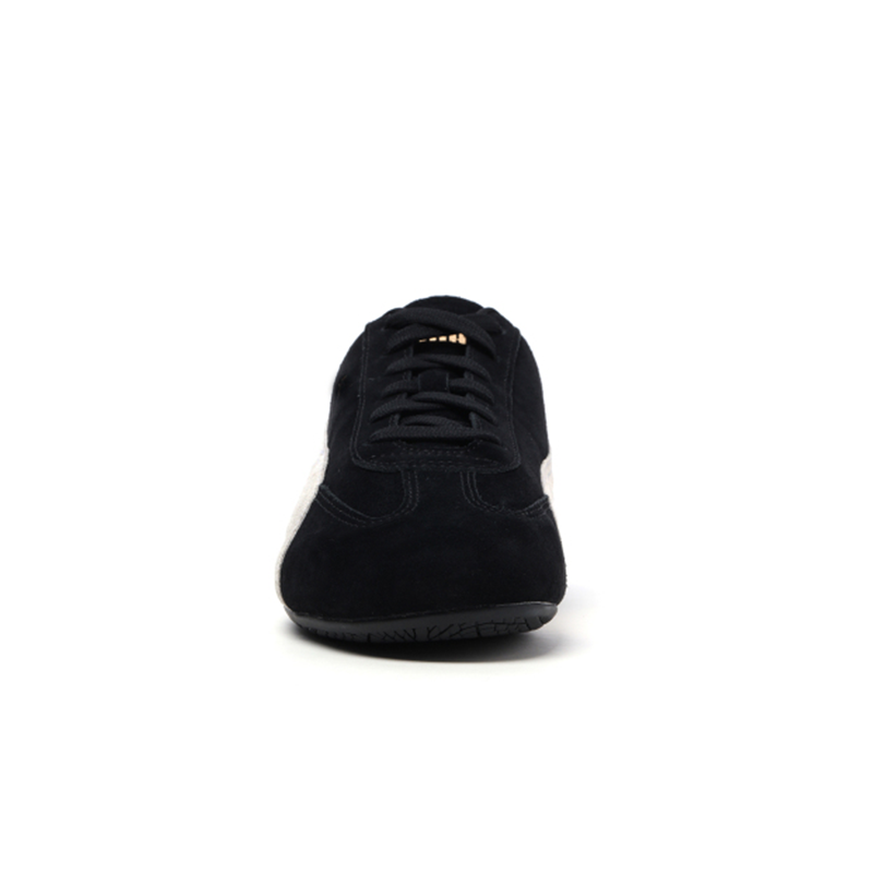 Opp France Black Lace-up Cool Casual Shoes For Men And Women