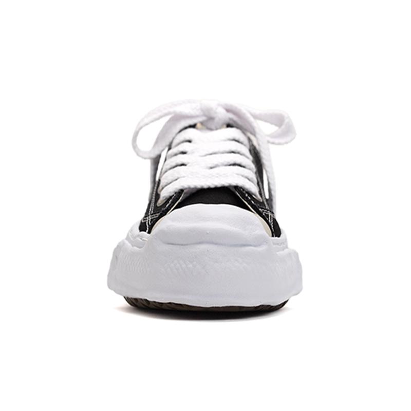 Opp France Black Low-top Lace-up Couple’s Versatile Casual Shoes For Men And Women