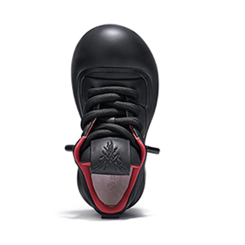 Opp France Black Niche Personality Men And Women Casual Pumpkin Big Toe Shoes