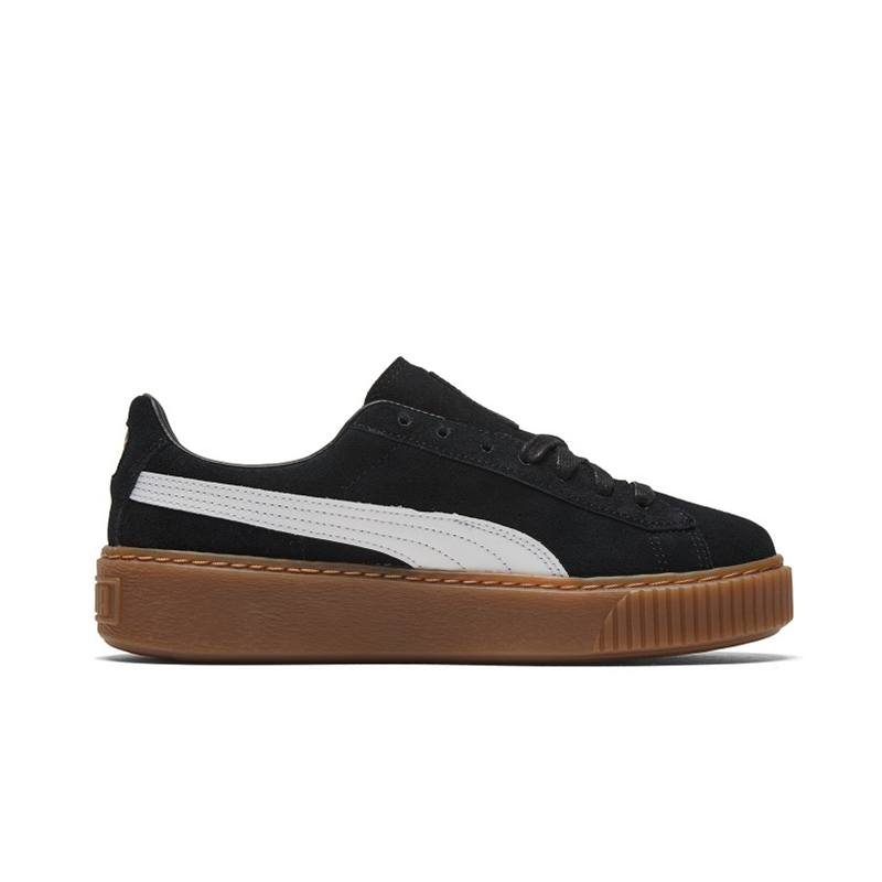Opp France Black Platform Lace-up Unisex Casual Shoes