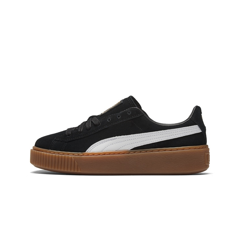 opp france Black platform lace-up unisex casual shoes opp france Black platform lace-up unisex casual shoes