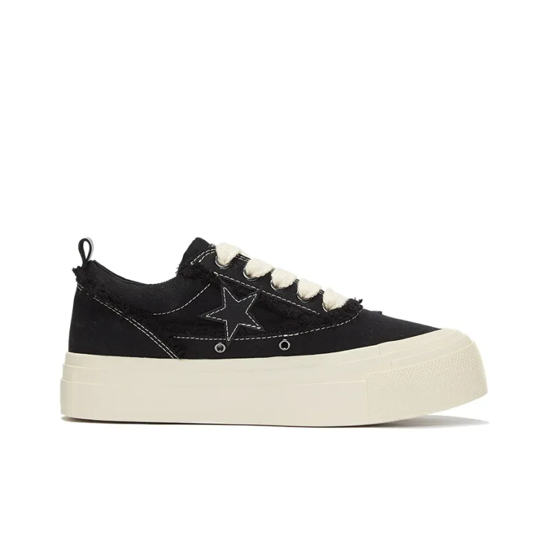Opp France Black Star All-match Personality Unisex Casual Shoes