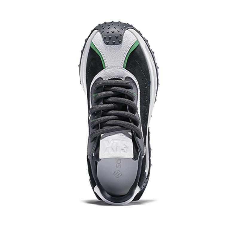 Opp France Black Summer Thick Soled Trendy Casual Shoes For Both Men And Women Thick Soled Retro Breathable Dad Shoes