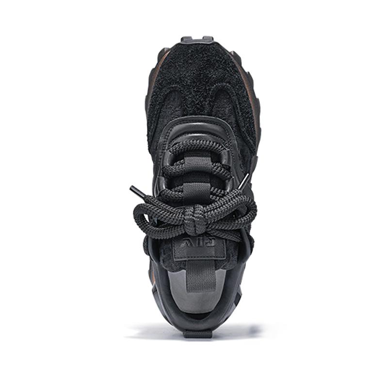 Opp France Black Temperament Trendy Shoes With Thick Soles Versatile Casual Shoes For Both Men And Women