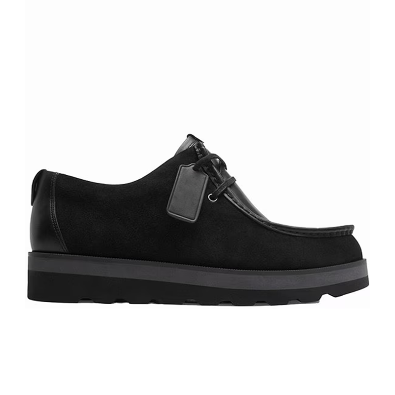 Opp France Black Thick-soled Lace-up All-match Men’s Casual Shoes