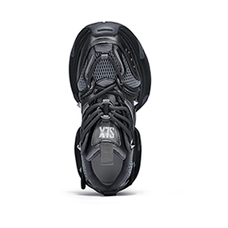 Opp France Black Unisex Retro Dad Shoes Summer Breathable Mesh Casual Shoes