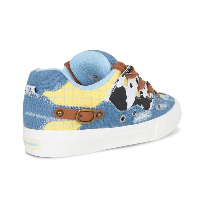 Opp France Blue Canvas Milk Patterned Fashionable Unisex Casual Shoes