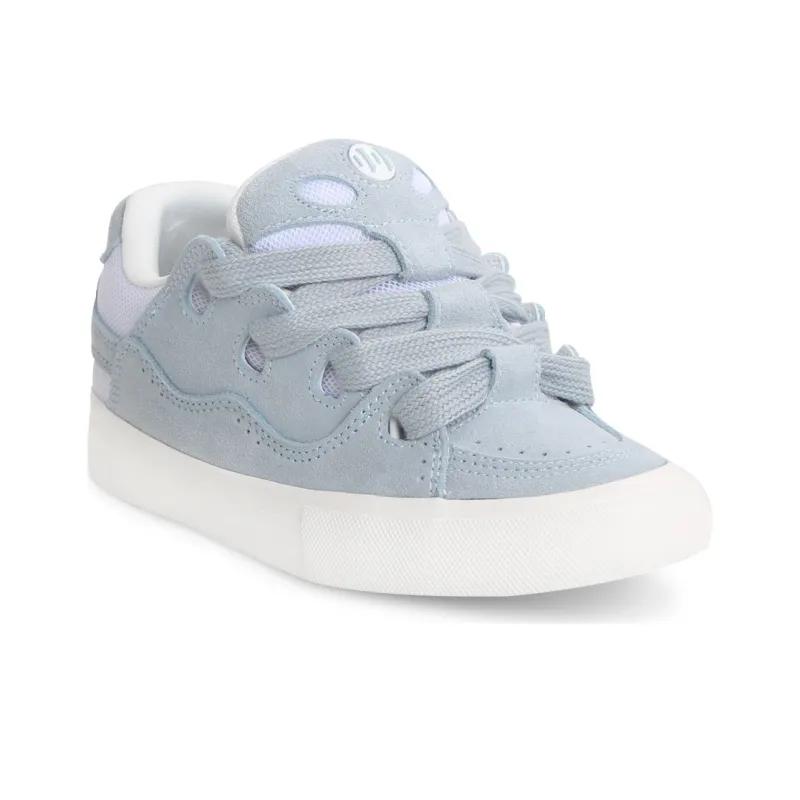 Opp France Blue Fashion Lace Solid Color Unisex Casual Shoes