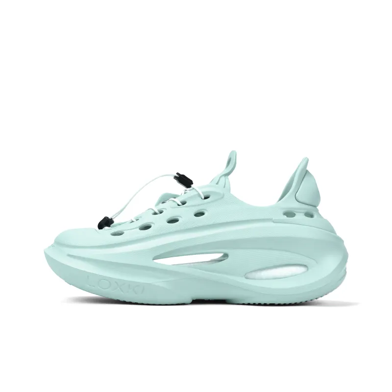 opp france Blue hole shoes unisex thick-soled sandals breathable beach shoes