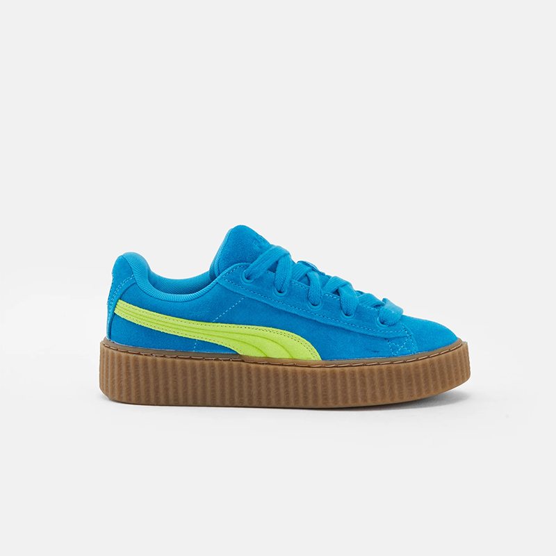 Opp France Blue Platform Lace-up Unisex Casual Shoes