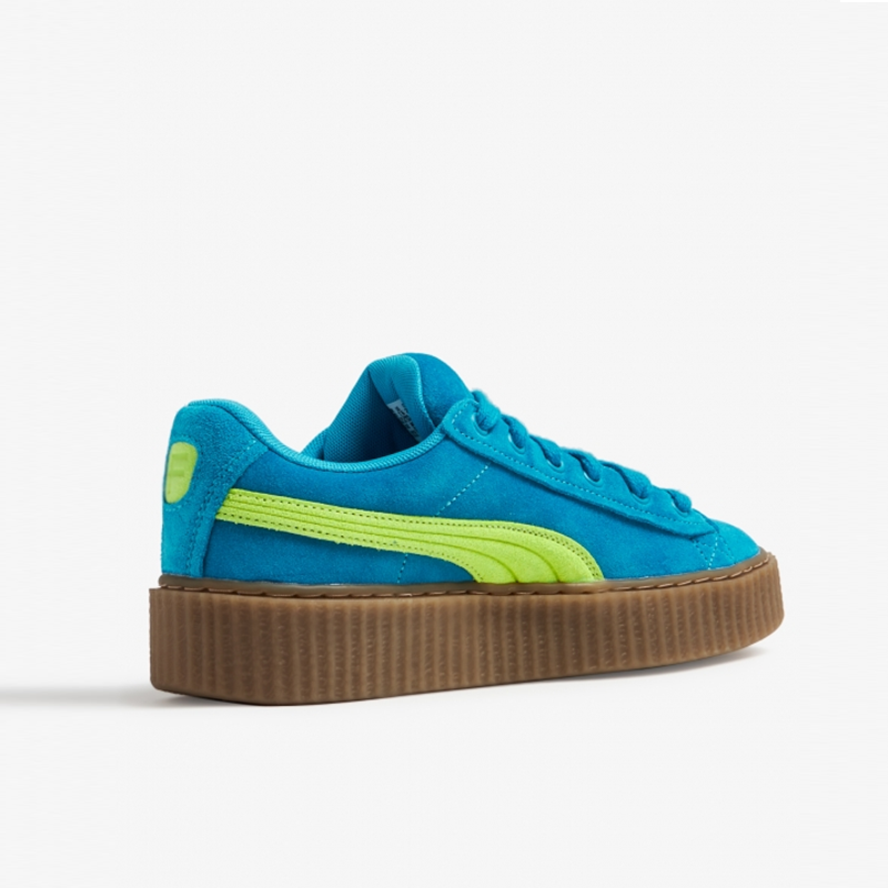 Opp France Blue Platform Lace-up Unisex Casual Shoes