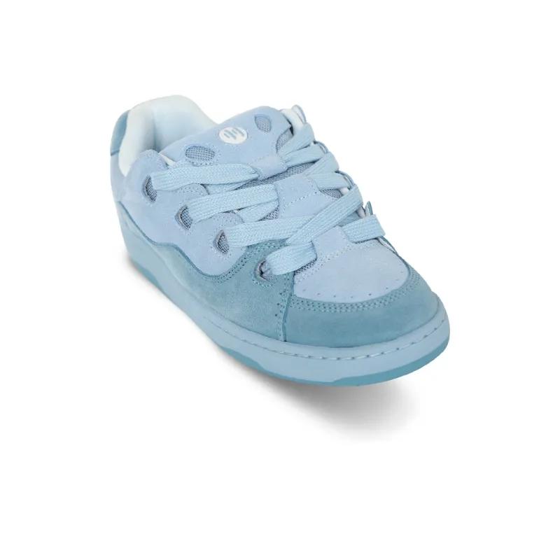 Opp France Blue Retro Low Cut Unisex Fashionable Casual Shoes