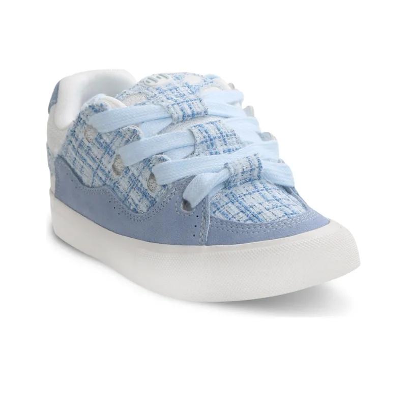 Opp France Blue Small Fragrant Style Spliced Men’s And Women’s Fashionable Casual Shoes