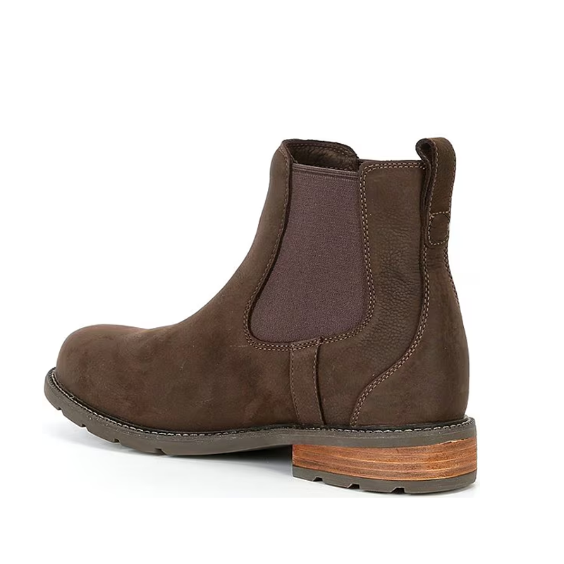 Opp France Brown High Top Elastic Retro Men’s Boots