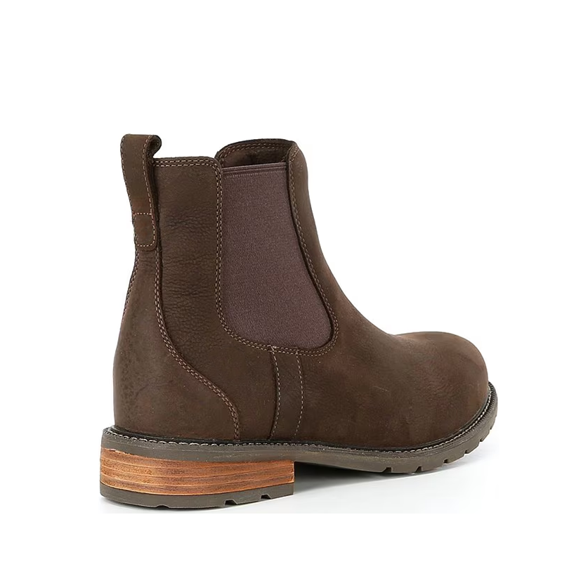 Opp France Brown High Top Elastic Retro Men’s Boots