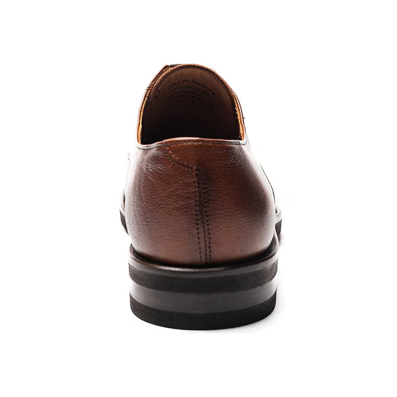 Opp France Brown Lace-up Retro Business Men’s Leather Shoes