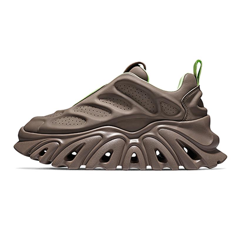 opp france Caramel breathable and cool thick soled men’s sports and casual height increasing dad shoes