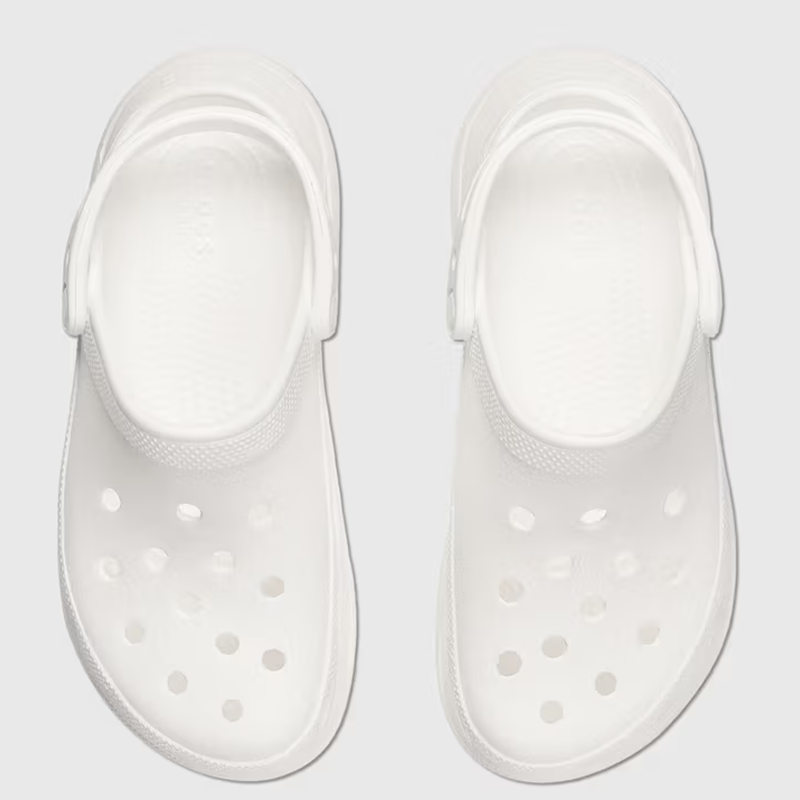 Opp France Classic Bae Clog Women’s Platform Sandals White