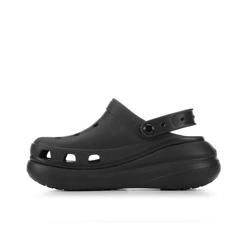 Opp France Classic Crush Clog Mens Thick-soled Sandals Beach Shoes Black