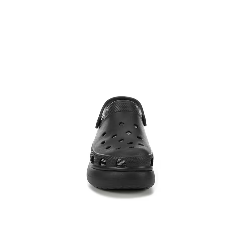 Opp France Classic Crush Clog Mens Thick-soled Sandals Beach Shoes Black