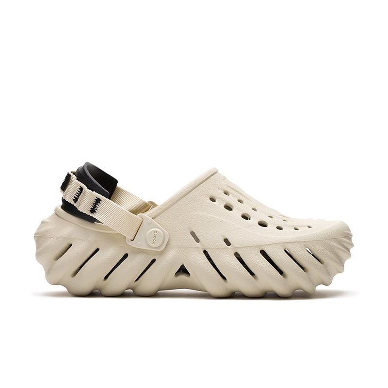 opp france Classic Echo Clogs Bone Black men’s sandals