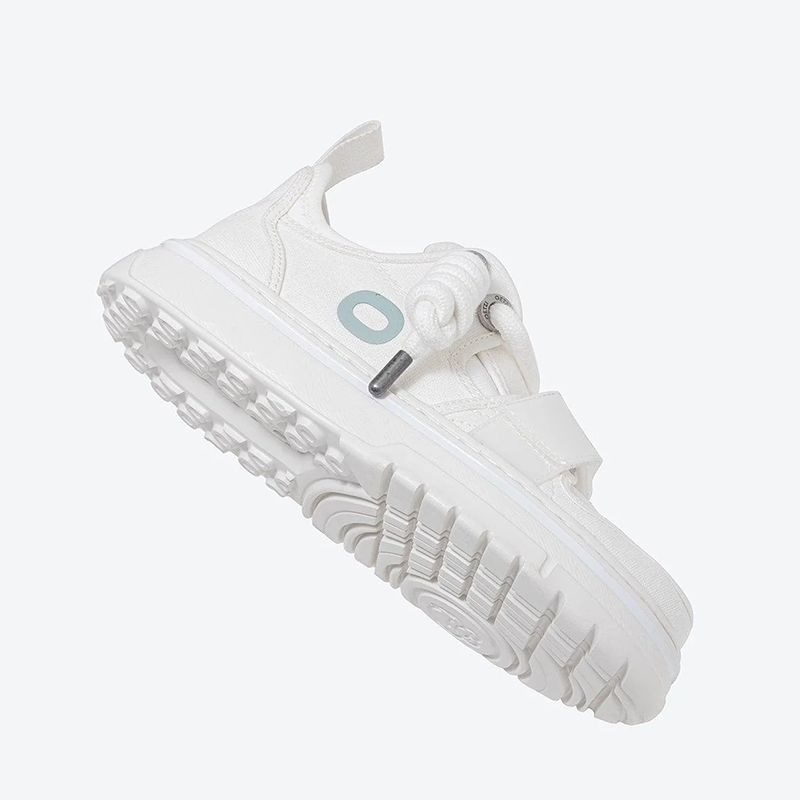 Opp France Fashion Men’s Casual Shoes Low-top Canvas Shoes White