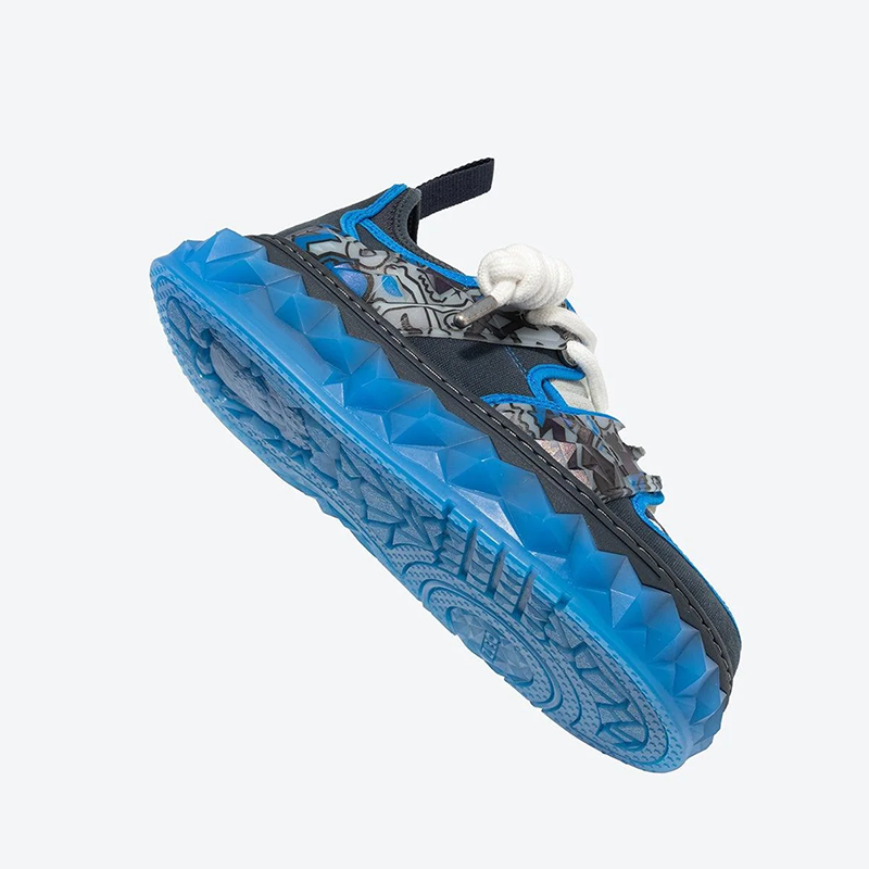 Opp France Fashionable Canvas Shoes Men’s Casual Shoes Dark Blue