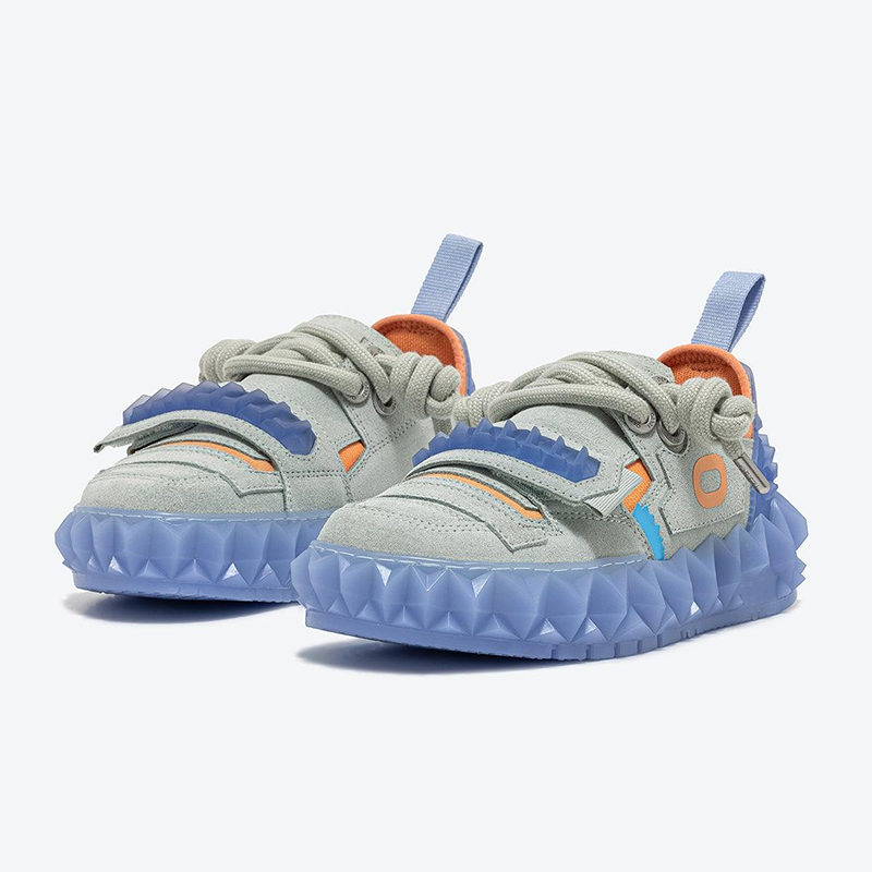 Opp France Functional Style Shoes Low-top Men’s Casual Shoes Light Green