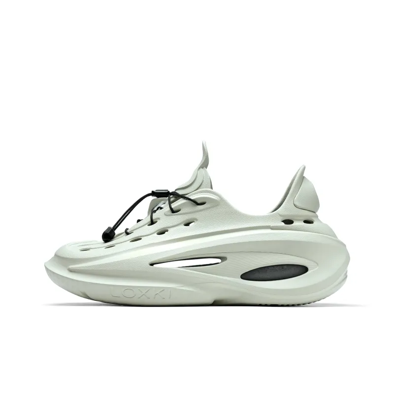 opp france Gray hole shoes unisex thick-soled sandals breathable beach shoes