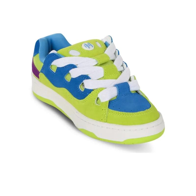 Opp France Green And Blue Youthful And Energetic Unisex Casual Shoes