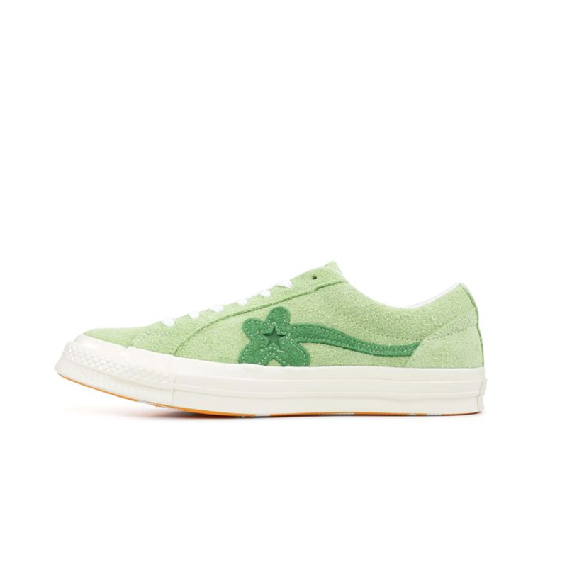 opp france green low-top floral suede unisex casual shoes opp france green low-top floral suede unisex casual shoes