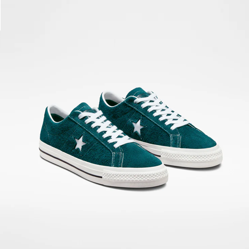 Opp France Green Suede Low-top Lace-up Unisex Sneakers